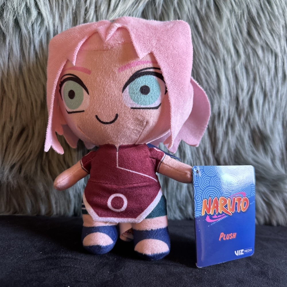 Naruto Shippuden Haruno SAKURA 8" tall New w/tag ‎ Anime